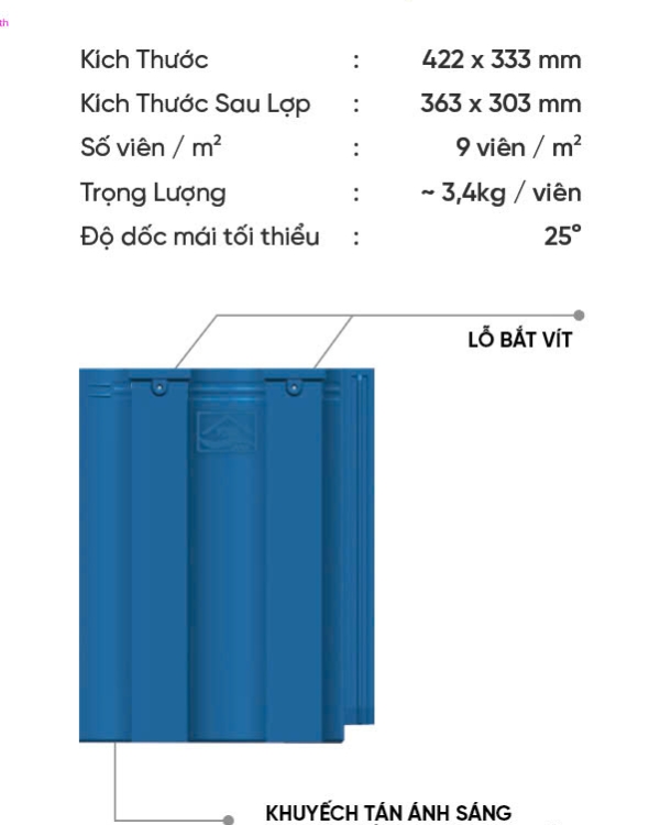 XƯỞNG SẢN XUẤT NGÓI MÀU
