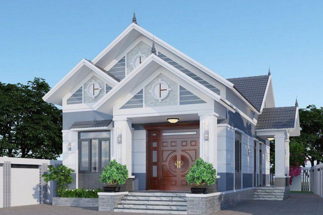 HƯỚNG DẪN CÁCH TRANG TRÍ MẶT TIỀN NHÀ MÁI THÁI ẤN TƯỢNG 